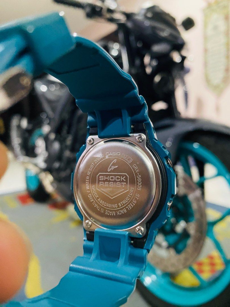 Casio Gshock GRX5600 Cyan Men s Fashion Watches Accessories Watches on Carousell