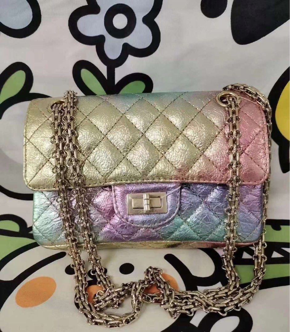 Chanel reissue sales rainbow