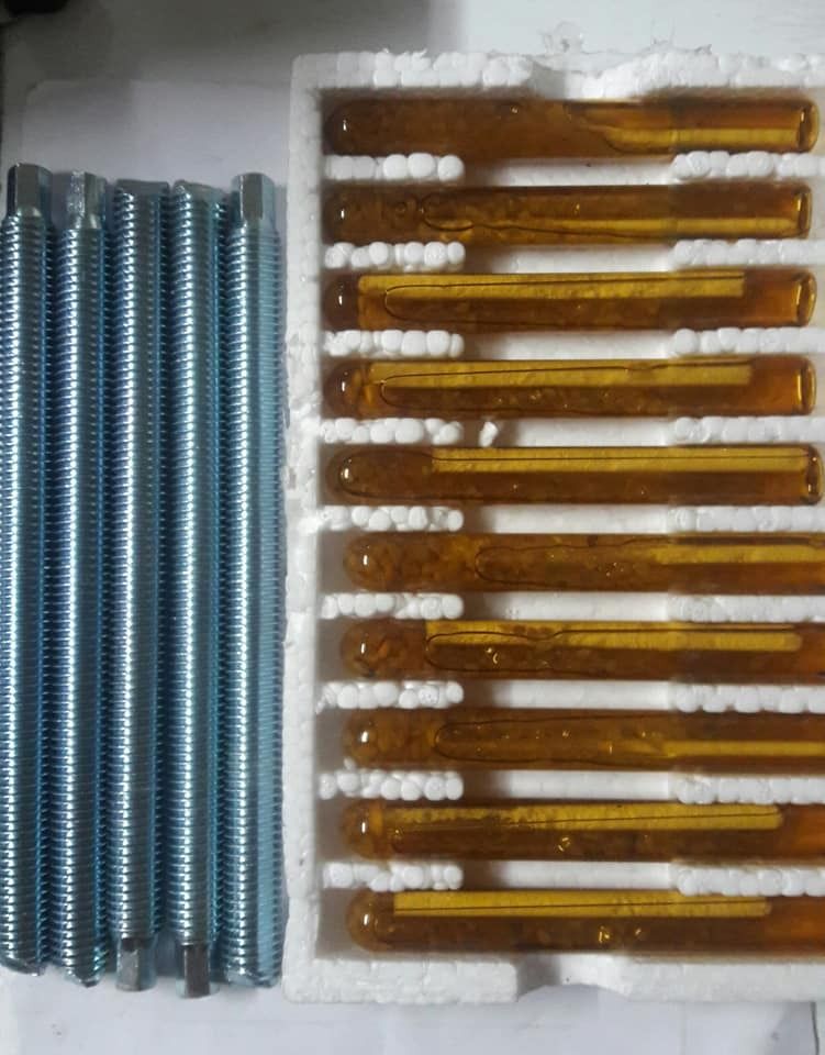 CHEMICAL ANCHOR BOLTS ALL SIZES AVAILABLE M10, M12, M16, M20, M24