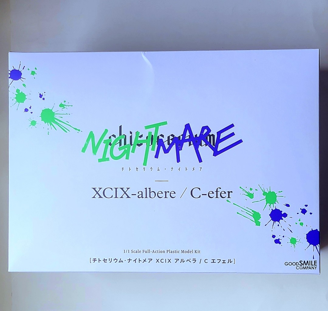 chitocerium nightmare XCIX-albere & C-efer 限定版一盒全新盒少殘