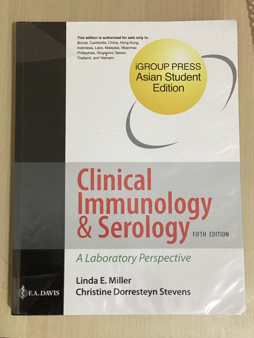 Clinical Immunology and Serology 5th edition, Hobbies & Toys, Books