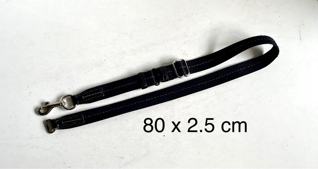Coach bag sales strap black