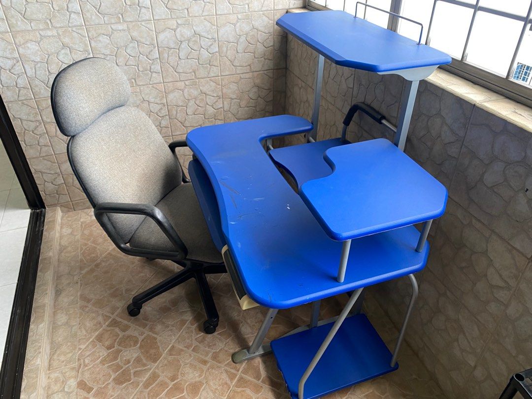 Computer Table and Chair, Furniture & Home Living, Furniture, Other