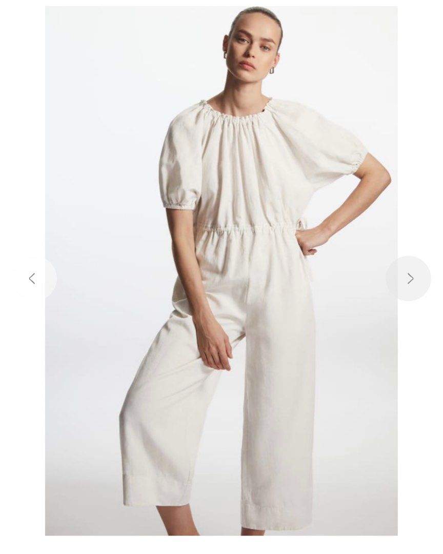 COS Puff Sleeve Jumpsuit