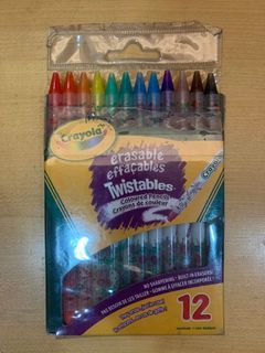 Crayola Twistables + Erasable Colored Pencils 12 Colors