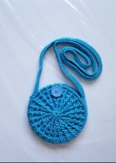 Crochet Waffle Bag