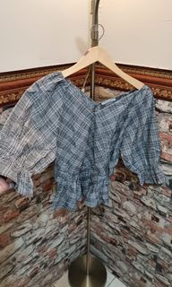 Crop tartan ld 90-92cm