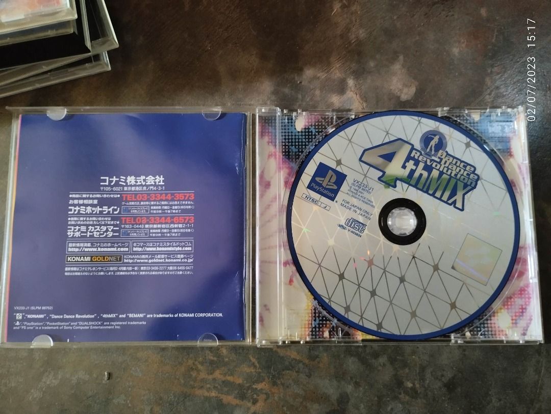 Dance Dance Revolution 4thMix, Video Gaming, Video Games, PlayStation