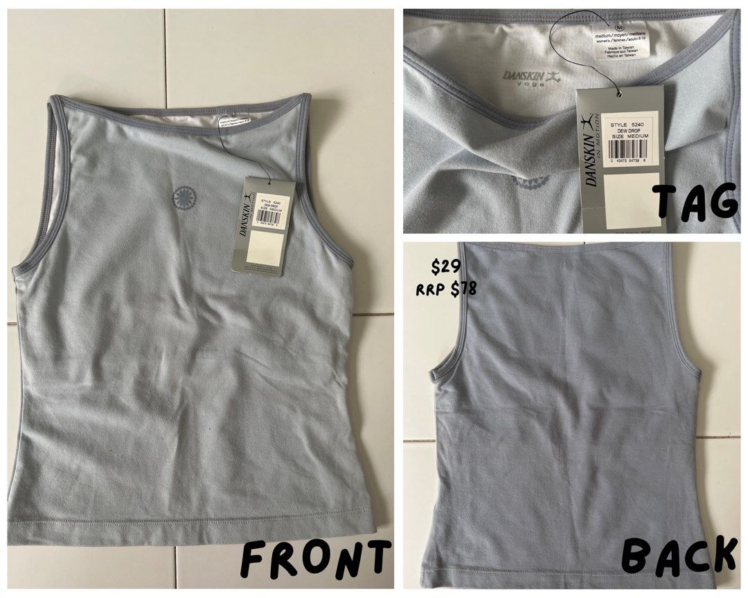 Danskin yoga outlet tops