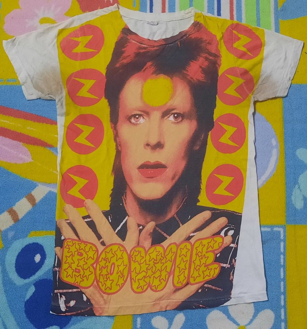 David Bowie, Men's Fashion, Tops & Sets, Tshirts & Polo Shirts on Carousell