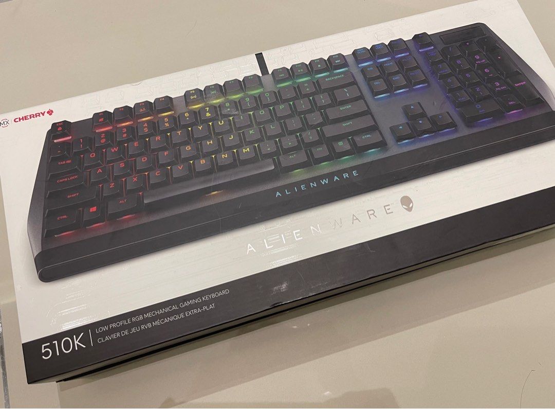 Dell Alienware Gaming Keyboard AW510K RGB, Computers & Tech, Parts