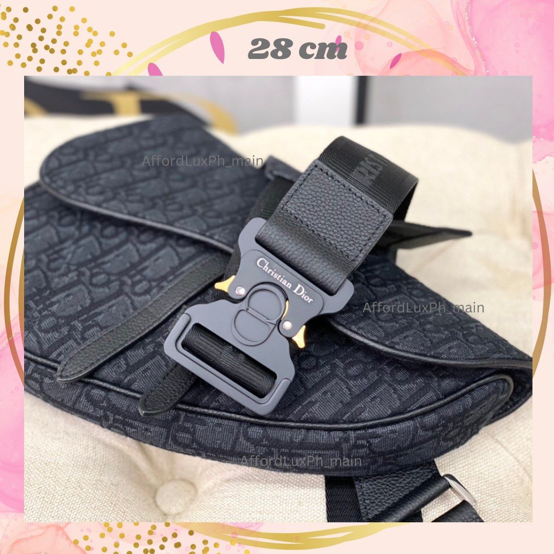 Dior Men Saddle Sling bag Crossbody Bag, Men's Fashion, Bags, Sling