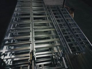 DNC Steel Fabrication laddertype HDG Cable tray heavy duty hot dip