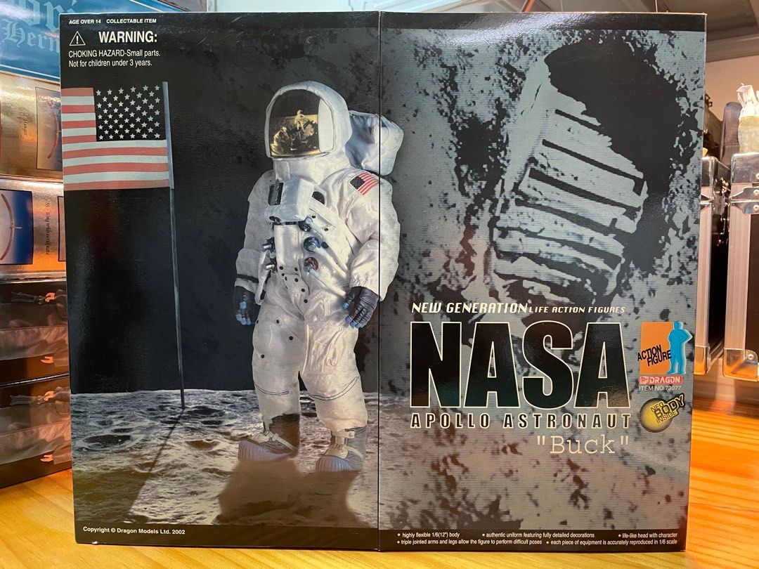 威龍Dragon 1/6 NASA Apollo Astronaut “Buck”, 興趣及遊戲, 玩具