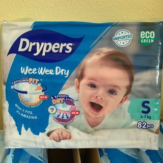 Drypers Tape Diapers- Size S