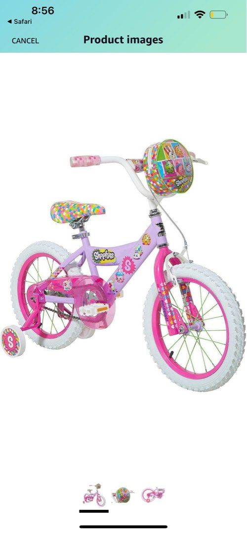 Shopkins bike helmet 2025