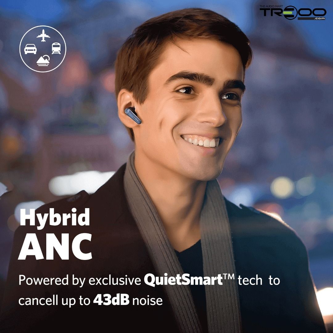 Earfun Air Pro 3 True Wireless Bluetooth v5.3 NoiseCancelling InEar