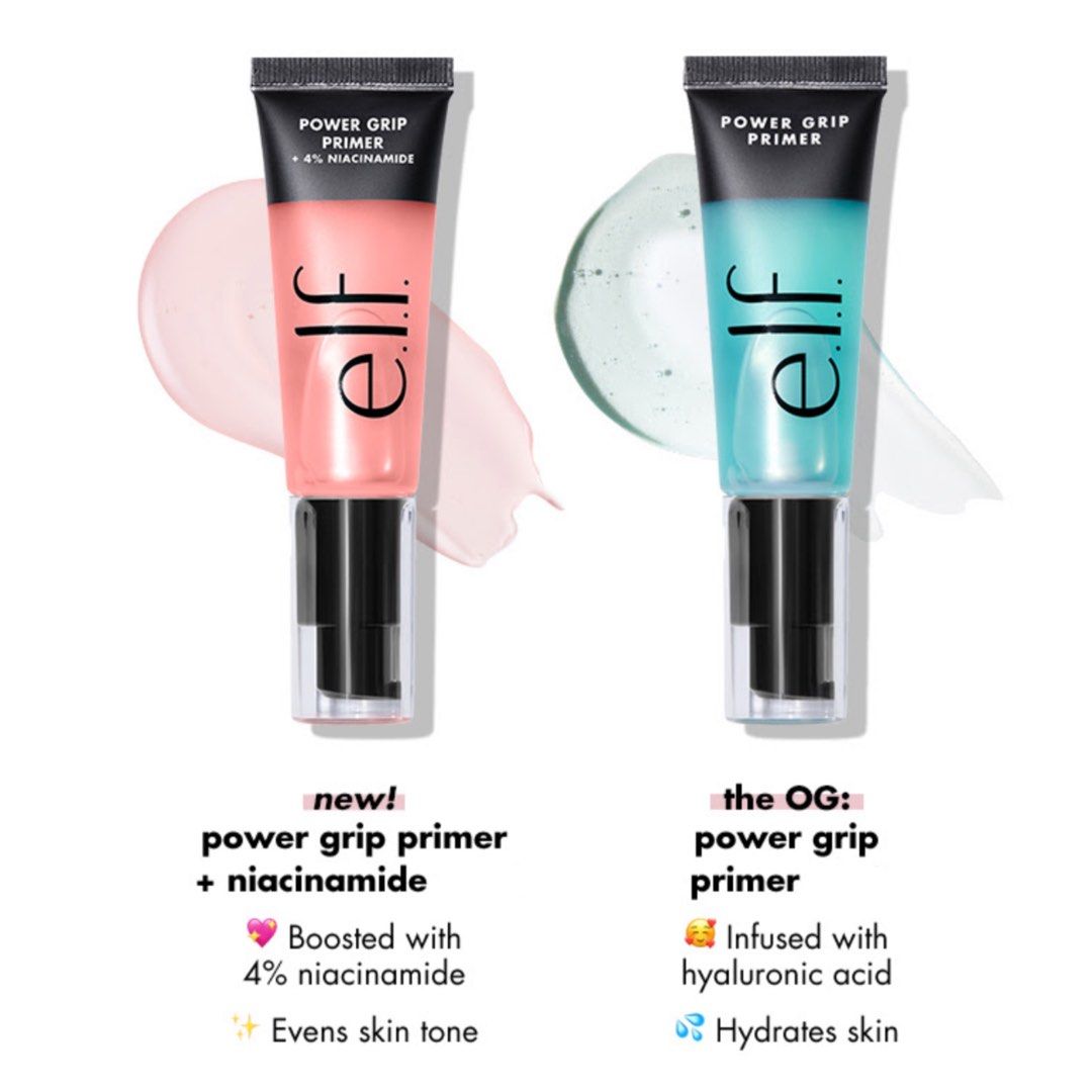 elf e.l.f. Cosmetics Power Grip Primer / Niacinamide, Beauty & Personal
