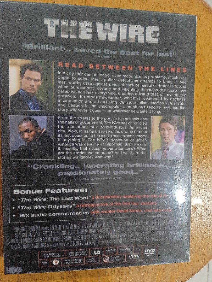 English TV series dijual -the wire season 5, Hobbies & Toys, Music