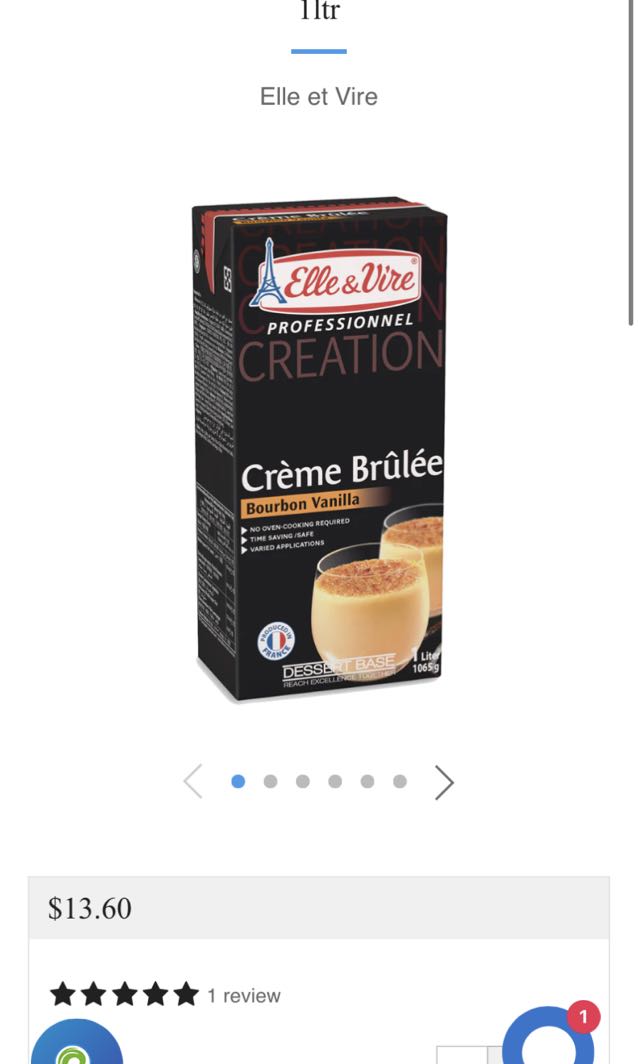 Euraco creme, Food & Drinks, Chilled & Frozen Food on Carousell