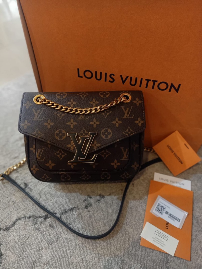 LV Passy fullset rec 2021 SG, Barang Mewah, Tas & Dompet di Carousell