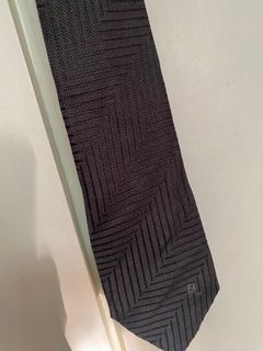 Fendi black necktie