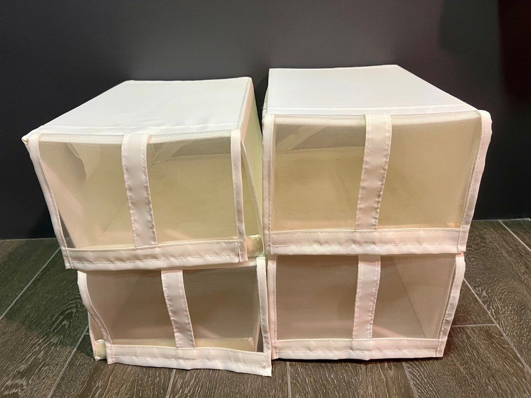 Foldable IKEA Shoe Boxes, Furniture & Home Living, Home Improvement