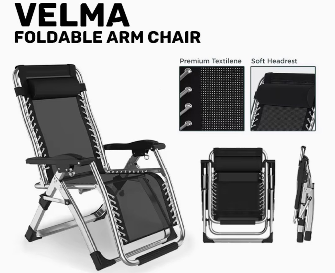 Foldable Recliner Chair, Furniture & Home Living, Furniture, Chairs on Carousell