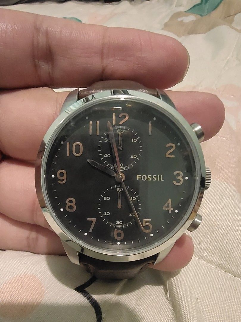 Fossil fs4873 townsman chronograph Fesyen Pria Jam Tangan di