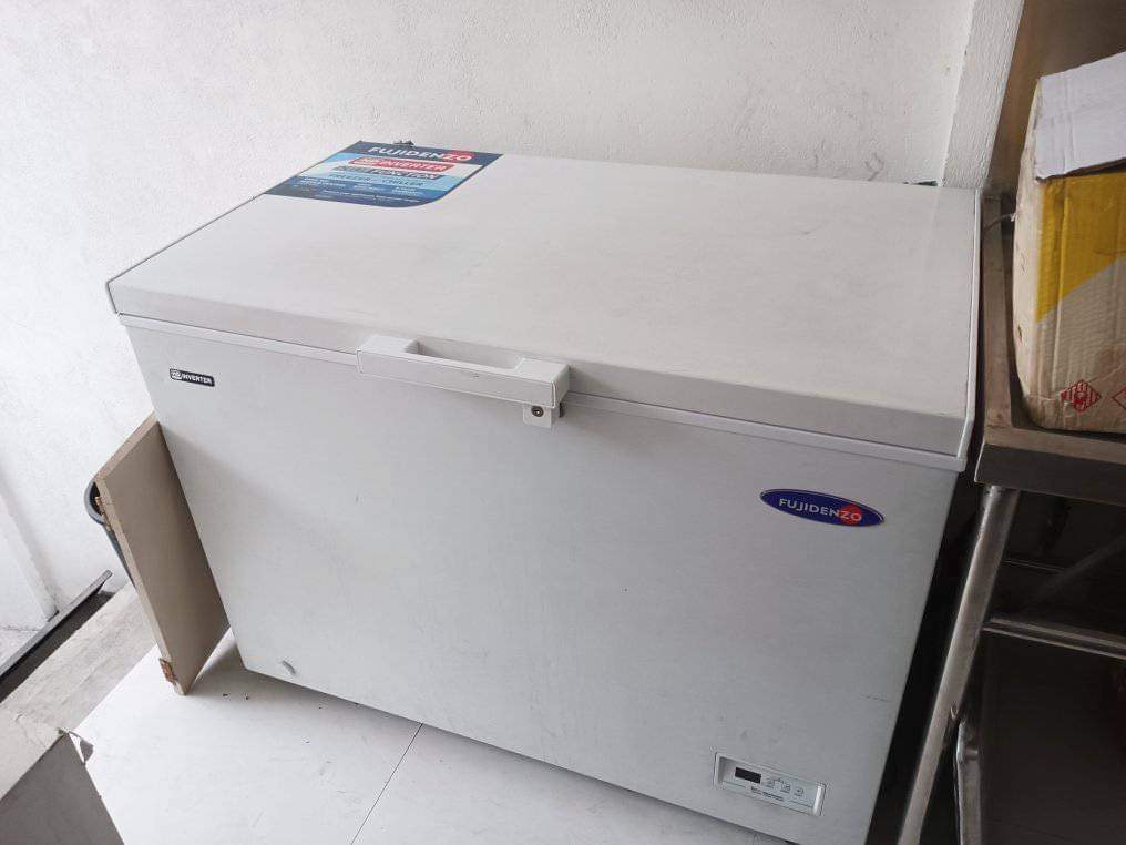 Fujidenzo 11 cu.ft HD Inverter Chest Freezer IFC110GDF, TV & Home