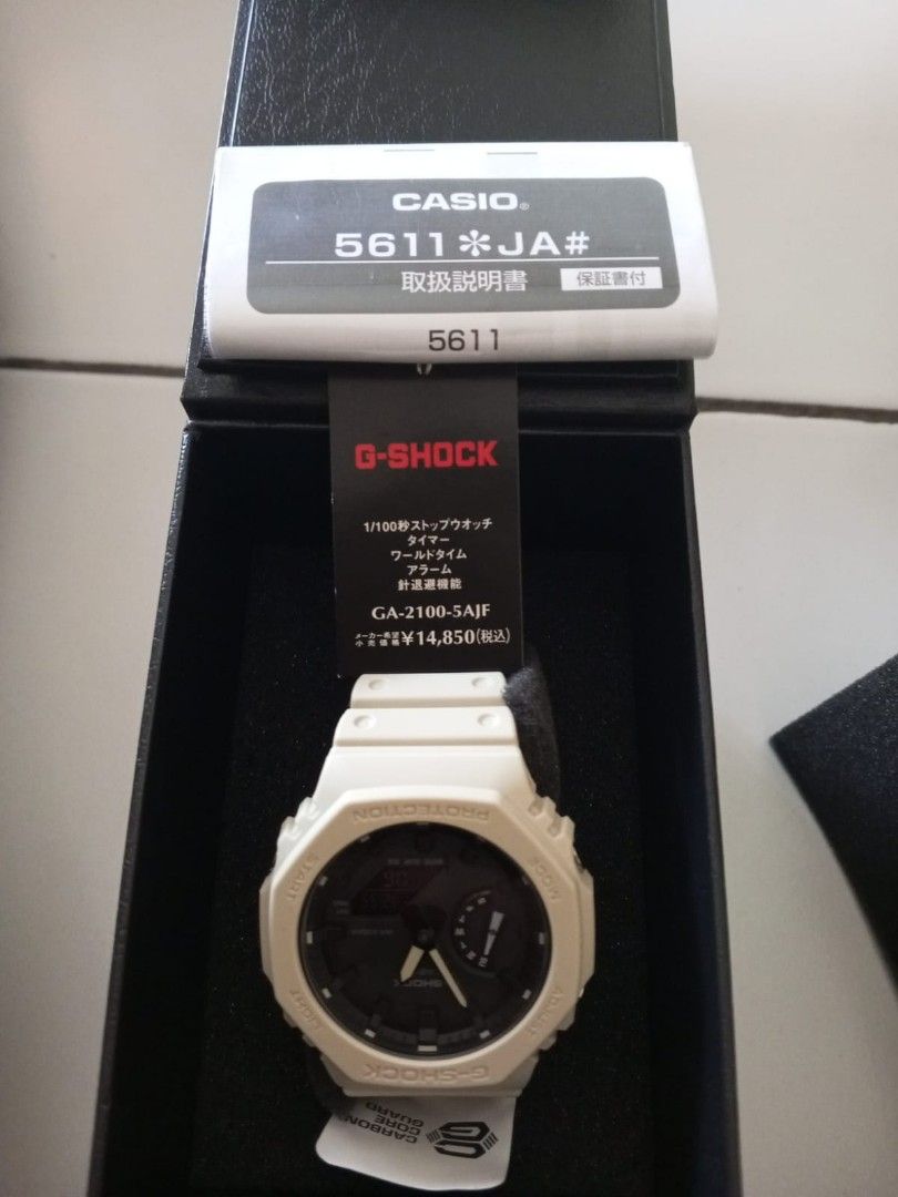 『未使用品』CASIO G-SHOCK 5611 JA 保証書有時計