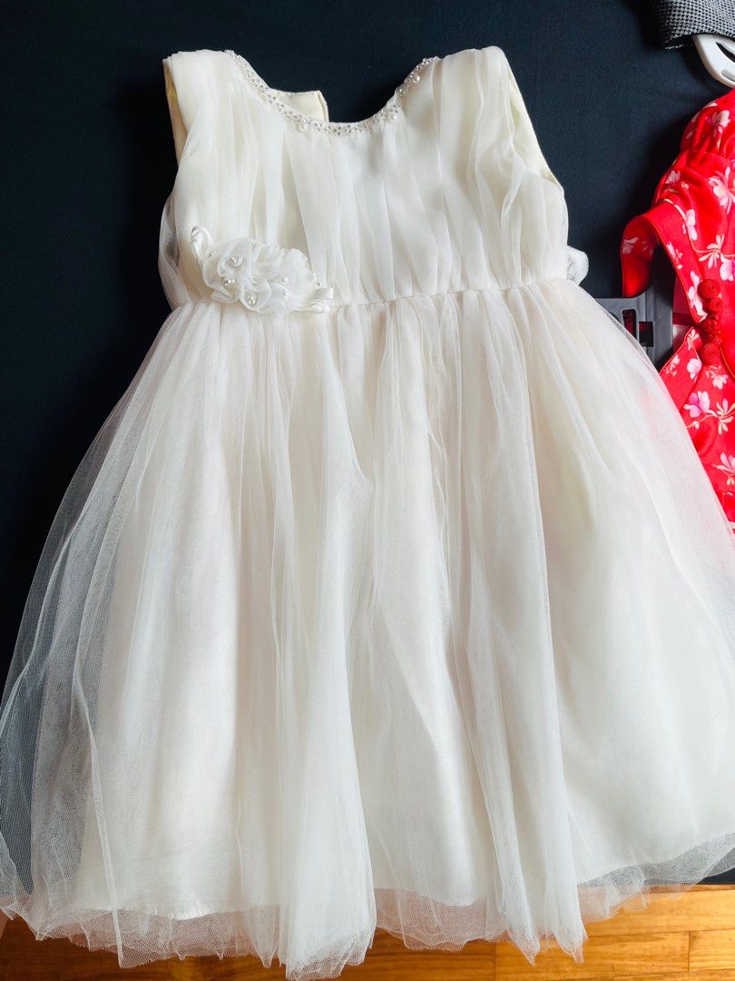 Girls off cheap white dress