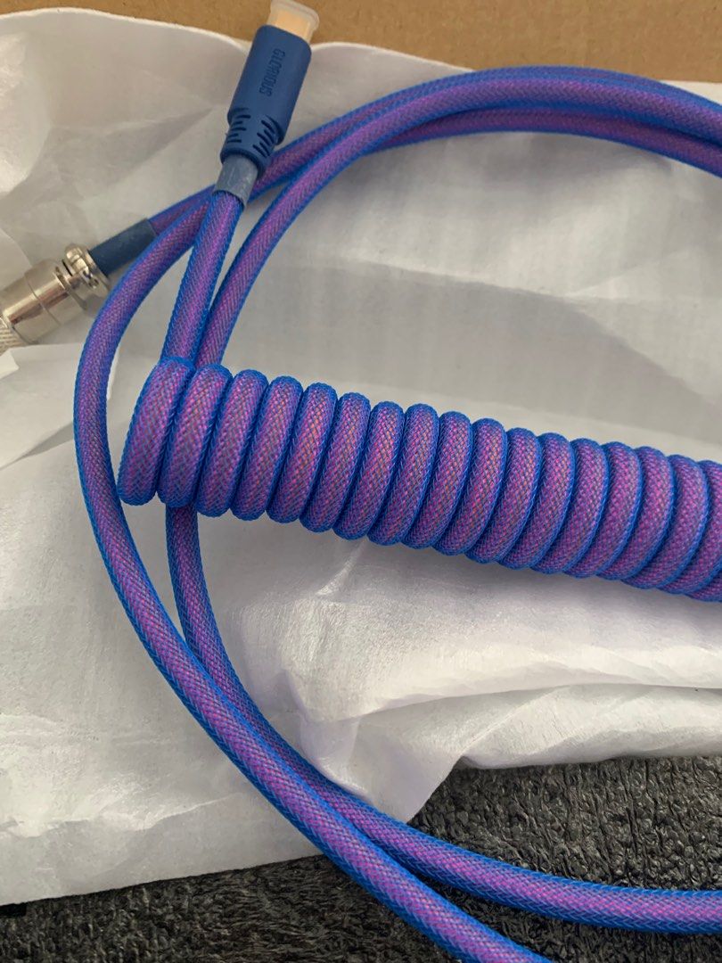 Glorious Nebula Coiled Cable, Computers & Tech, Parts & Accessories