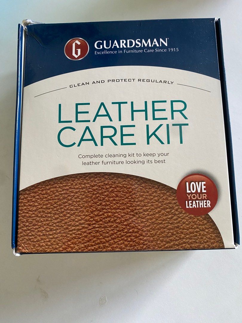 Guardsman Leather care kit, Furniture & Home Living, Cleaning