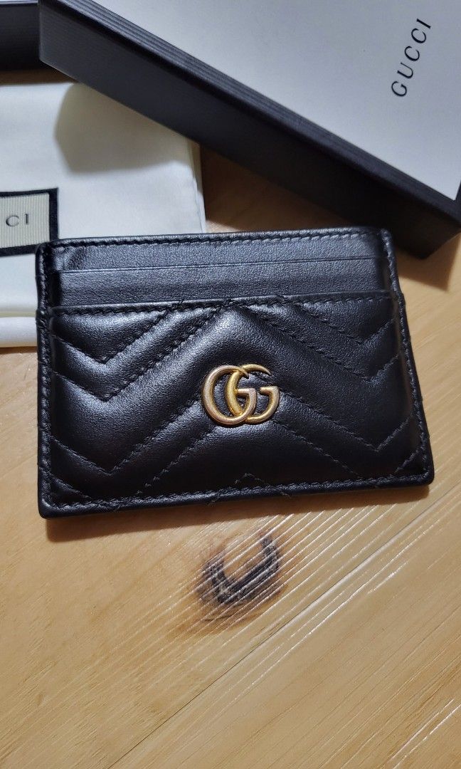 Gucci card holder, Men's Fashion, Watches & Accessories, Wallets & Card