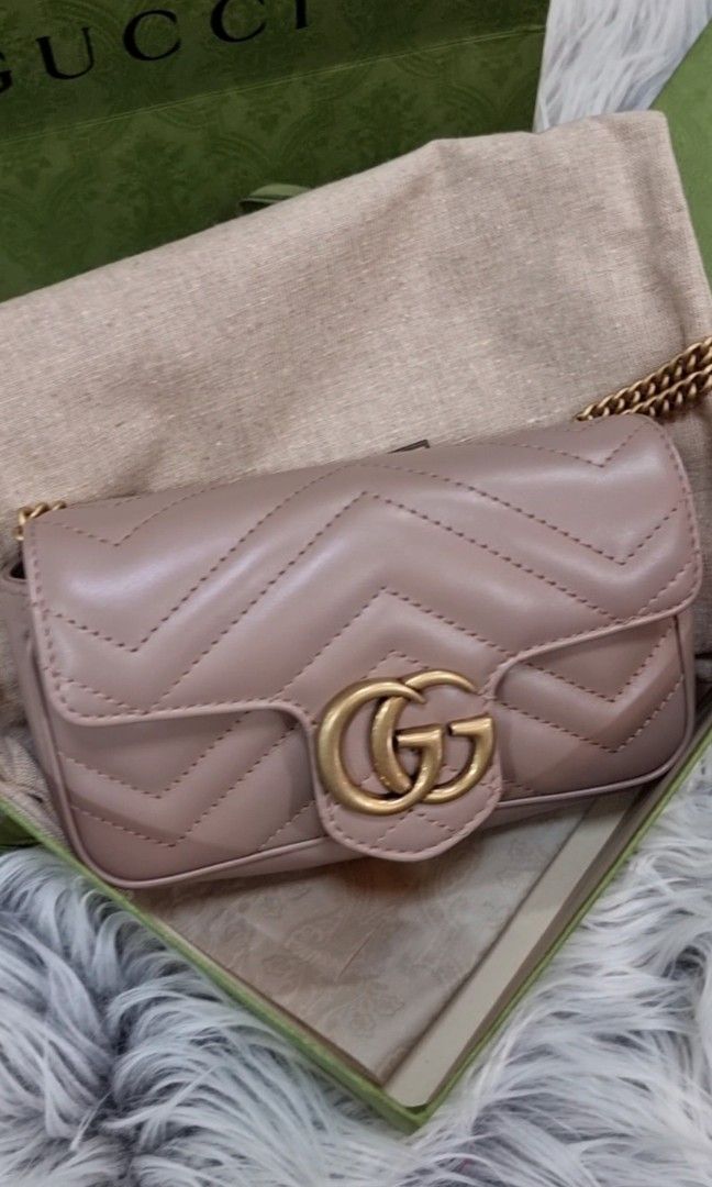 Gg marmont clearance dusty pink