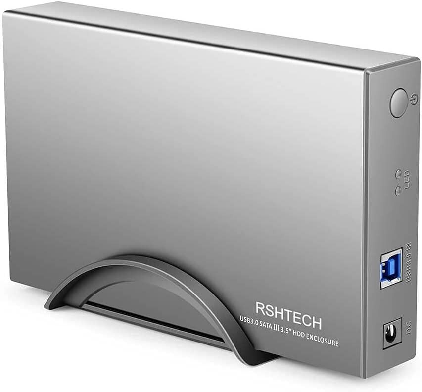 H5229 RSHTECH Hard Drive Enclosure USB to SATA External Hard