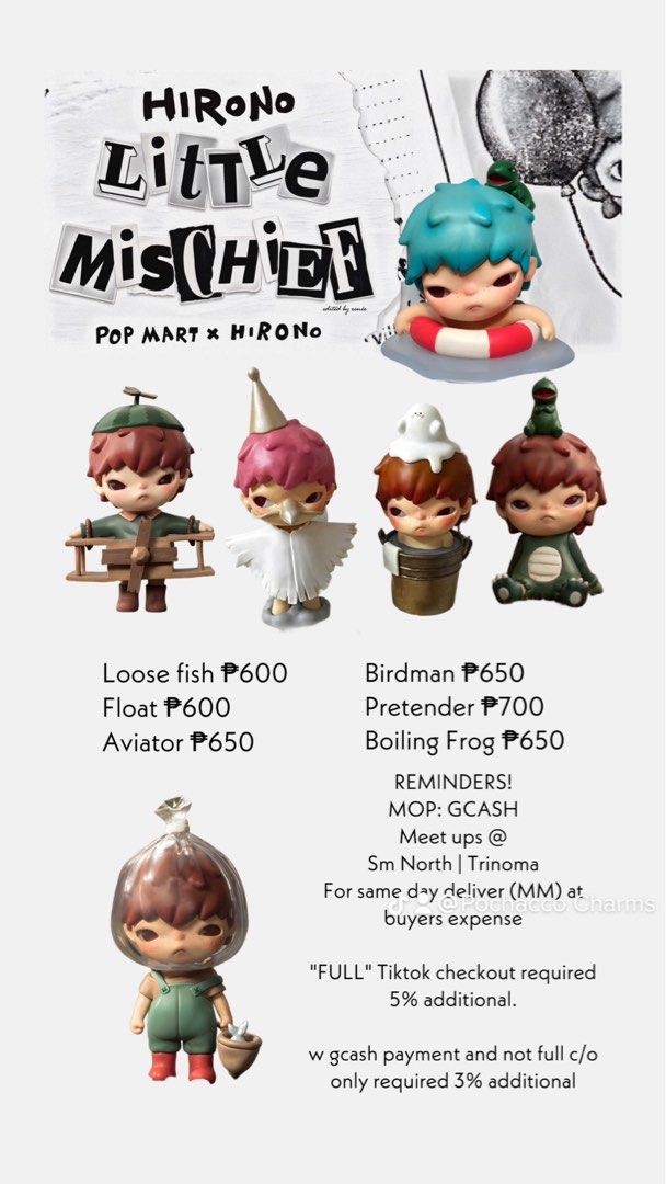 Hirono: Little Mischief, Hobbies & Toys, Toys & Games on Carousell