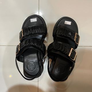 Honeylux - Woman Summer Luxury Platform Sandal BLACK - Platform Slide - HL02