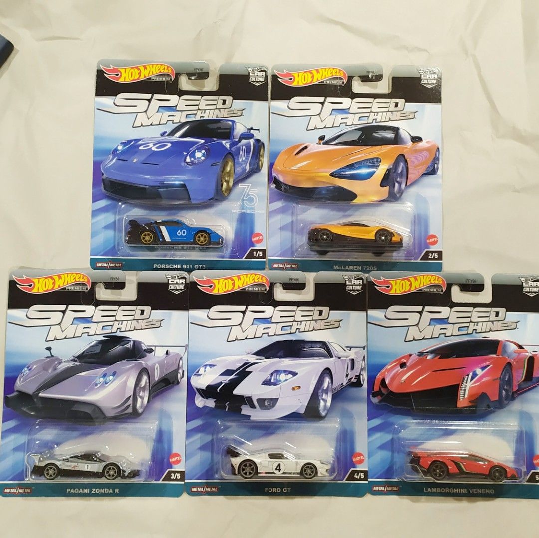 HOT WHEELS 2023 CAR CULTURE SPEED MACHINES FORD GT