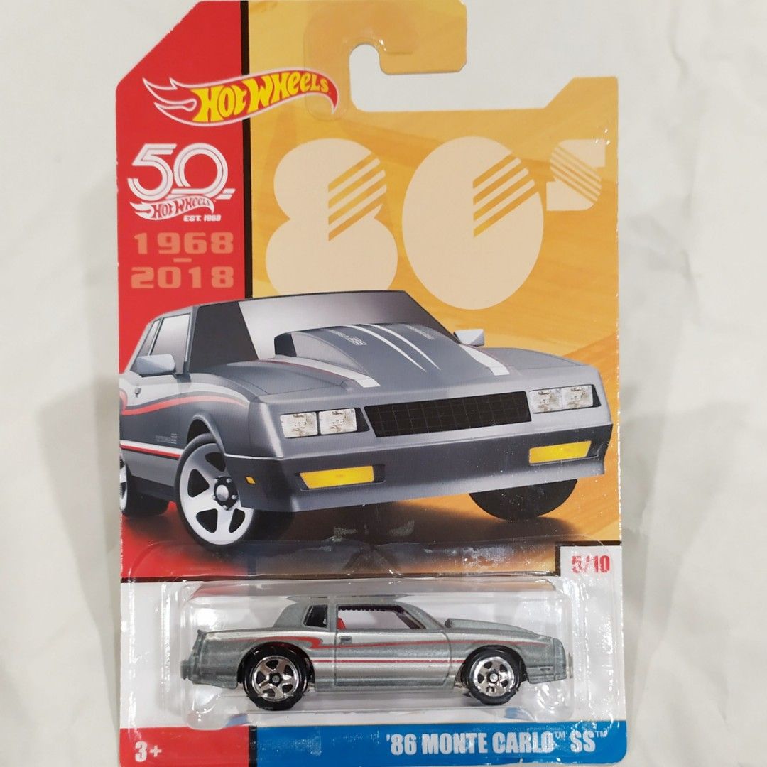 HOT WHEELS 50TH ANNIVERSARY DECADES CARS TARGET EXCLUSIVE MONTE