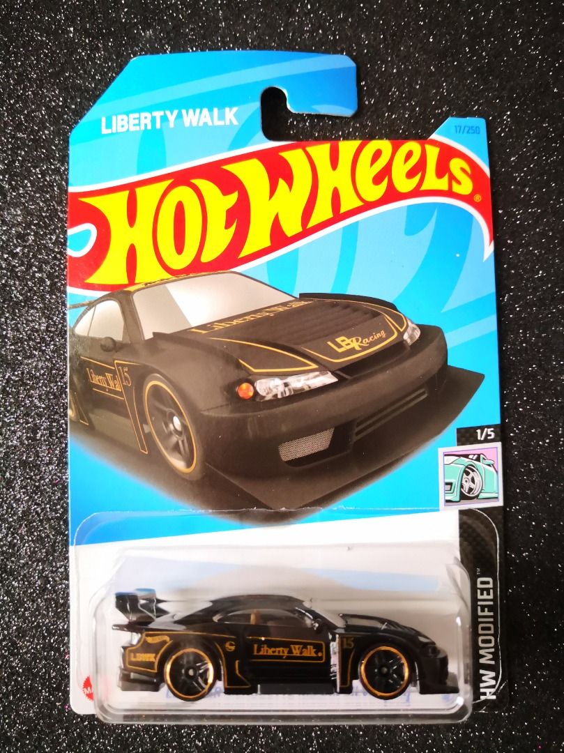 Hot Wheels LB Super Silhouette Nissan Silvia S15 Black Gold LBWK