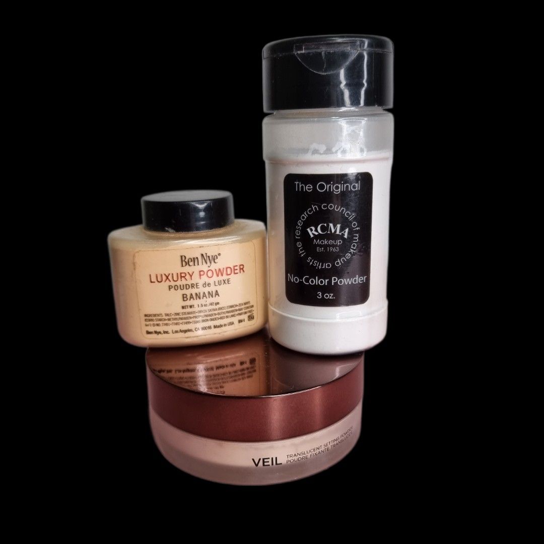 Hourglass, RCMA, Ben Nye setting powder bundle, Beauty & Personal Care ...