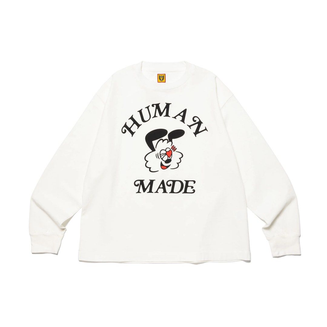human made × girls don´t cry l/s tee-