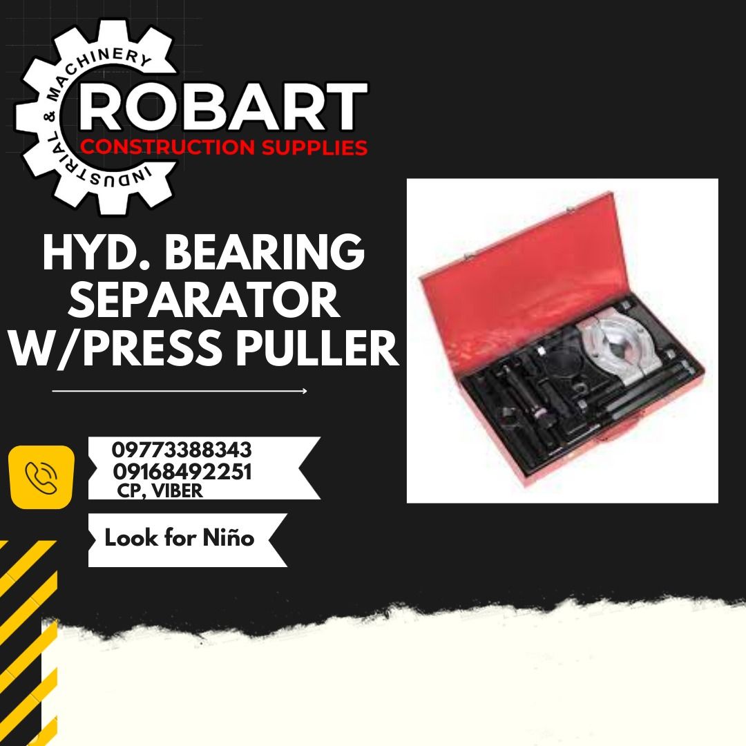 HYD. BEARING SEPARATOR W/PRESS PULLER, Commercial & Industrial