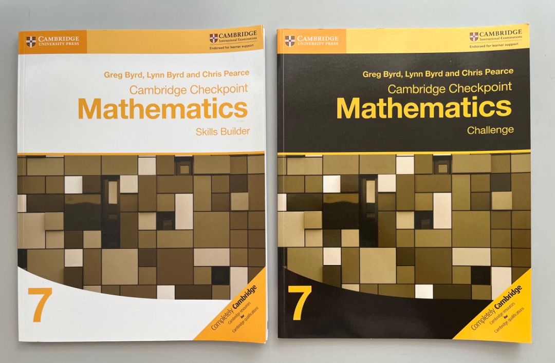 IGCSE Year 7 Cambridge Checkpoint Mathematics Combo, Hobbies & Toys ...