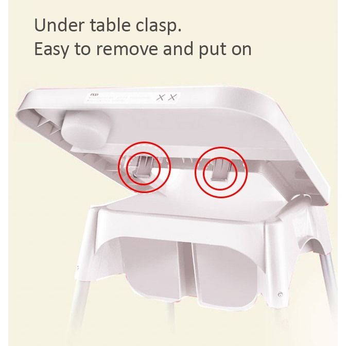 Removing ikea best sale high chair tray