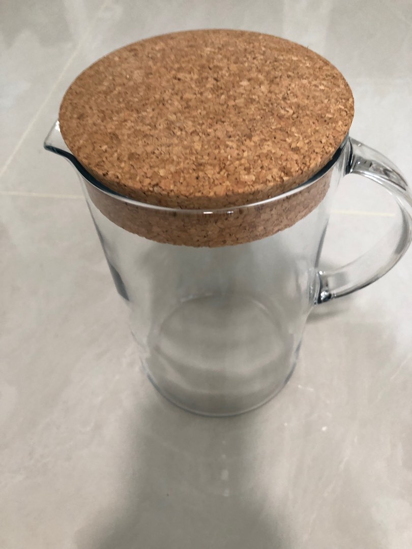 IKEA glass jug, Furniture & Home Living, Kitchenware & Tableware