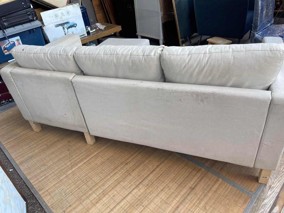 Ikea karlstad Lshape sofa set, Furniture & Home Living, Furniture