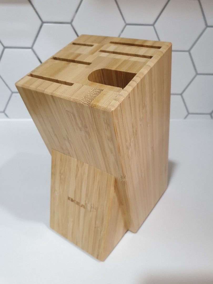 Ikea knife block, Furniture & Home Living, Kitchenware & Tableware